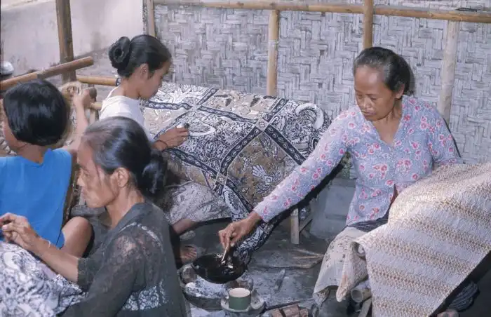 Batik Making Process